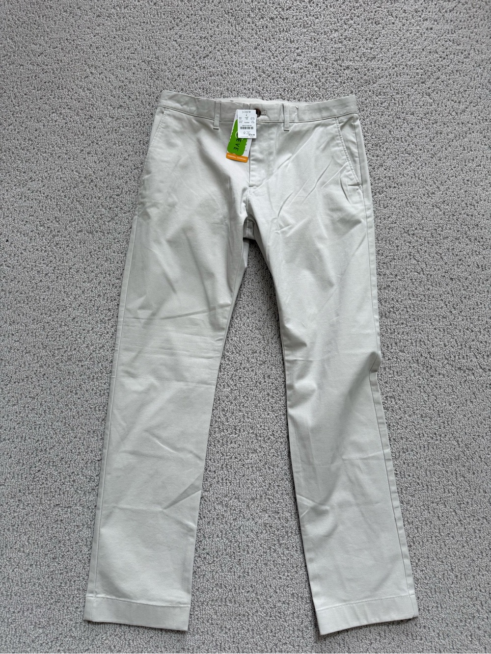 JCrew Men’s Khaki Slim Fit Trutemp Chino Pants - NWT size 31x30